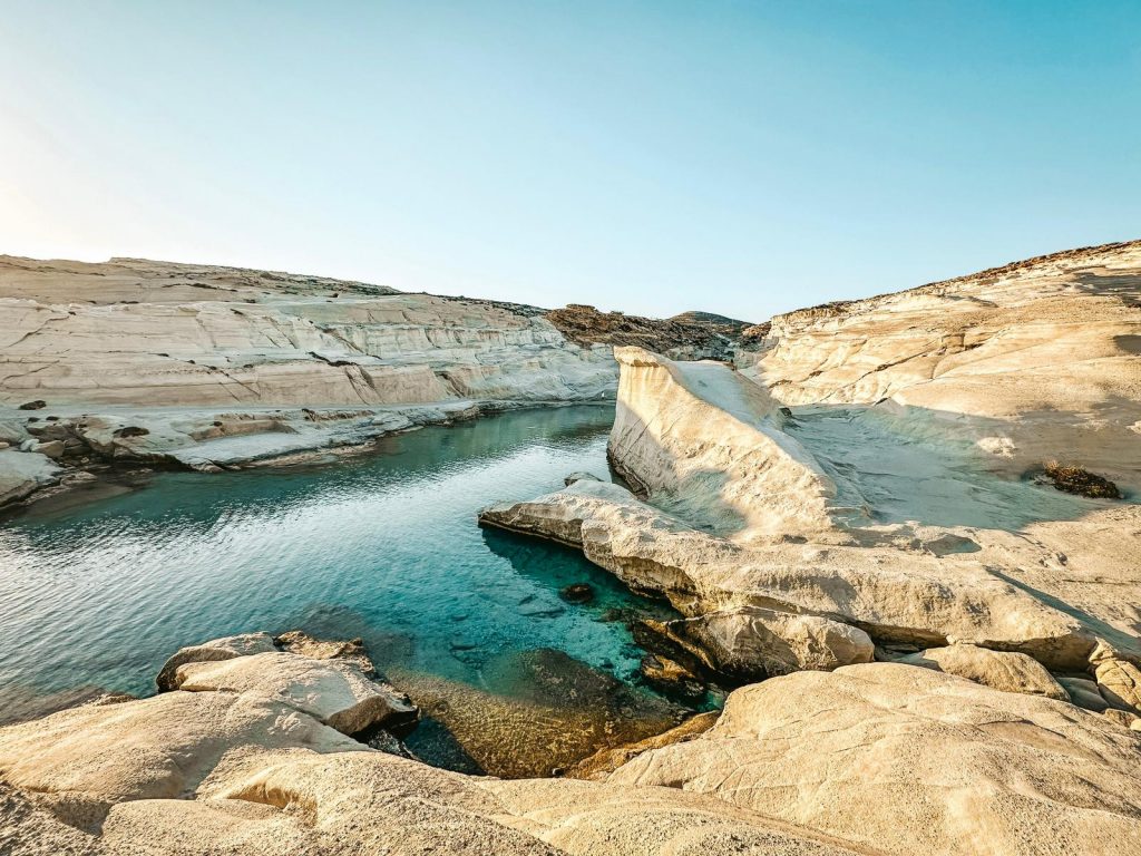 Milos Islas griegas en otoño