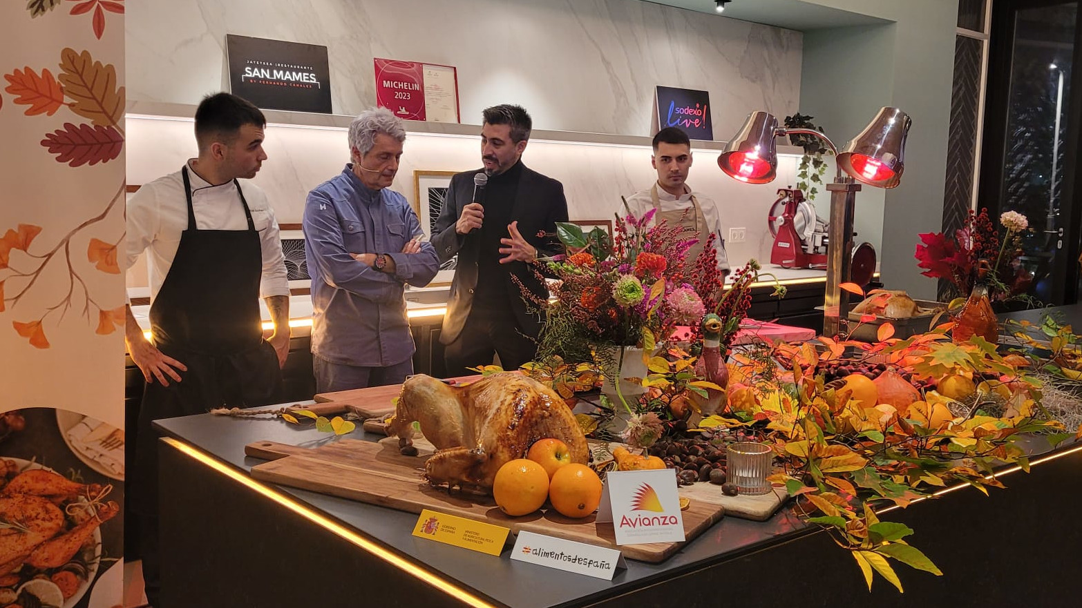 Cena de Acción de Gracias con Avianza y el Chef Fernando Canales